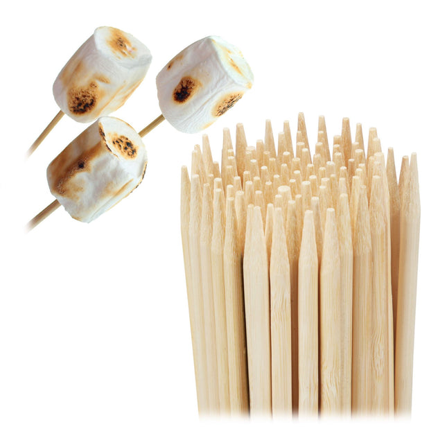 Wooden skewer bamboo 250 set long