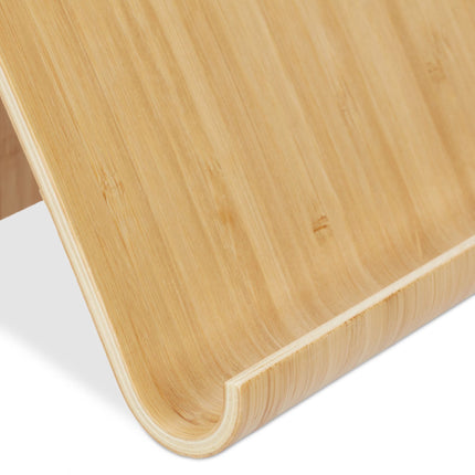 Wooden tablet stand