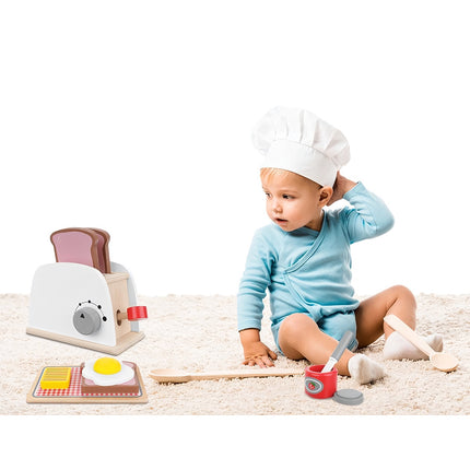 Wooden toy toaster 22435