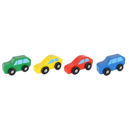 Wooden truck - tow truck + set of cars 22698