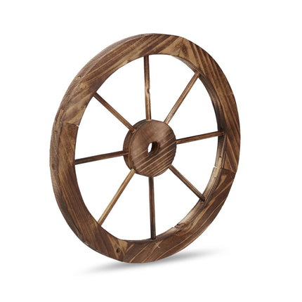 Wooden wagon wheels - set of 3