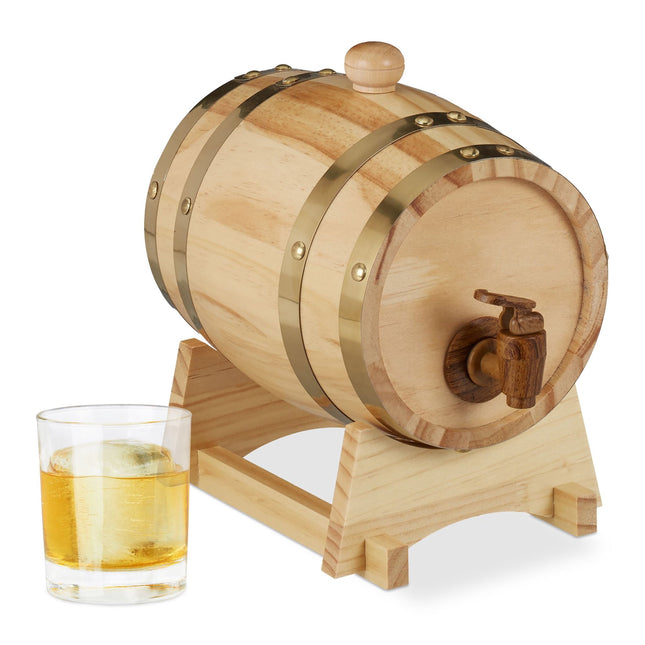Wooden whiskey barrel 1.25 l