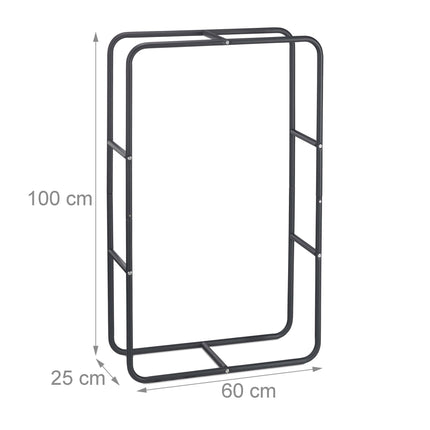Wood stand metal
