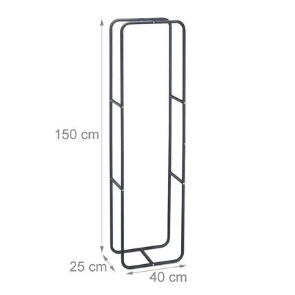Wood stand metal