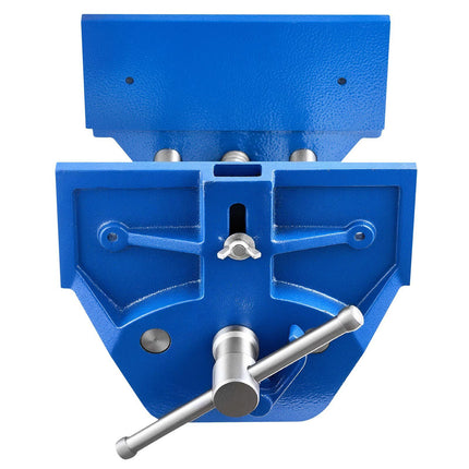 Woodworking Bench Vise, 9 In Jaw, Quick Release, Cast Iron
