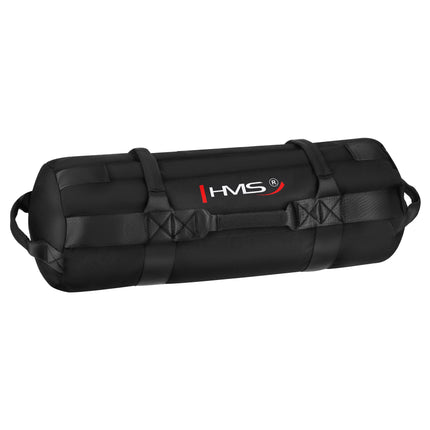 Workout Sandbag Up to 20 kg with 7 Handles, Empty, 3 Inner Filling Bags, Nylon