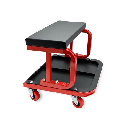 Workshop Stool with Wheels, 100 kg Capacity