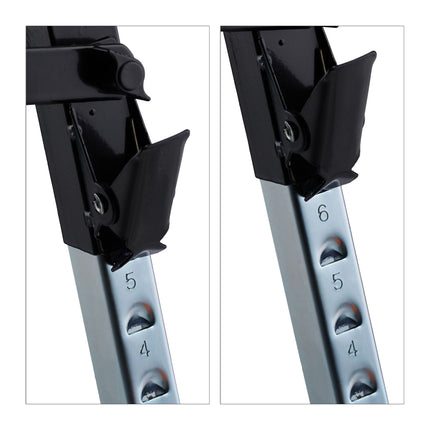 Work stands, 2 pcs, height adjustable