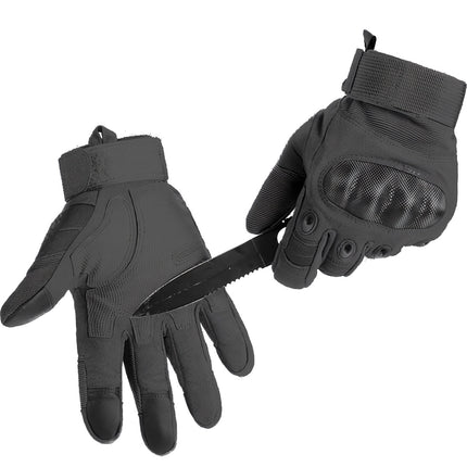 XL tactical gloves - black Trizand 21770