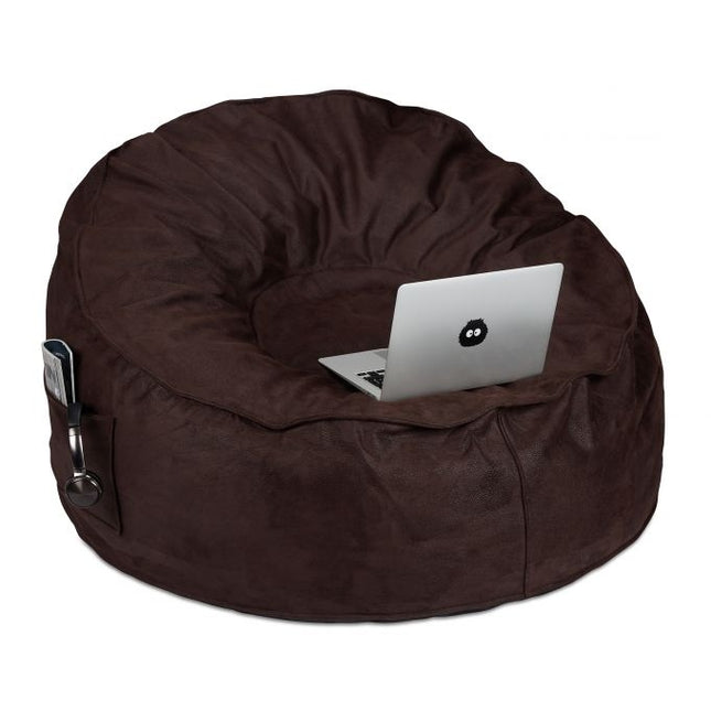XXL Beanbag in suede look