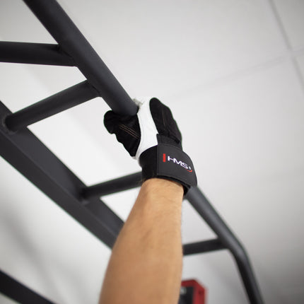 XXL Fitness Gloves, White-Black