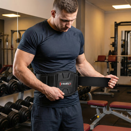 XXL Training Belt, Black – Durable Fitness Support