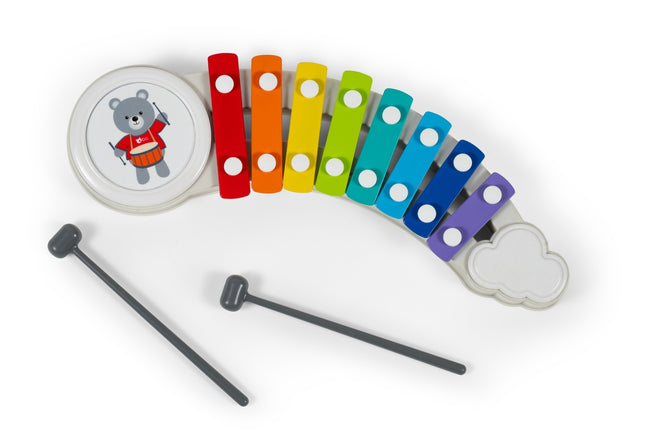 Xylophone with 8 Colorful Keys and Mallet for Kids