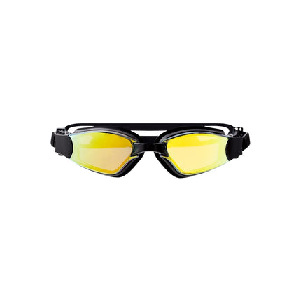Yellow Racing Swimming Goggles, Anti-Fog, UV Protection
