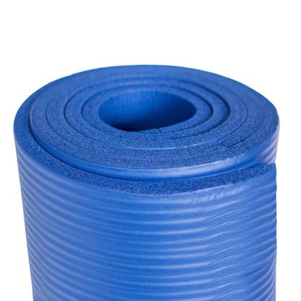 Yoga Mat, Non-Slip, 6mm Thick, Blue