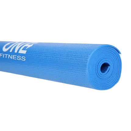 Yoga Mat, Non-Slip, Blue, One Fitness