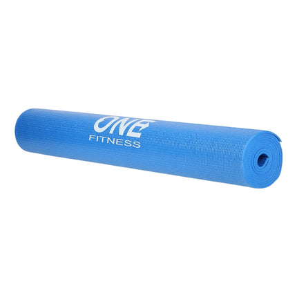 Yoga Mat, Non-Slip, Blue, One Fitness