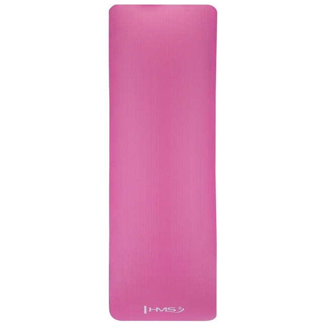 Yogamat, roze, antislip, 6 mm dik
