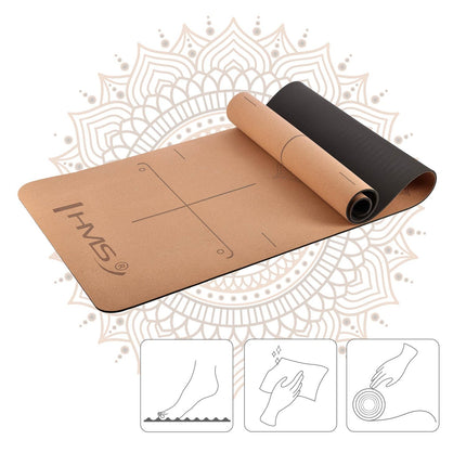 Yoga Set – Cork Mat, Block, Strap