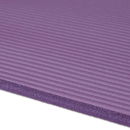 Yoga mat 1 cm thick solid color
