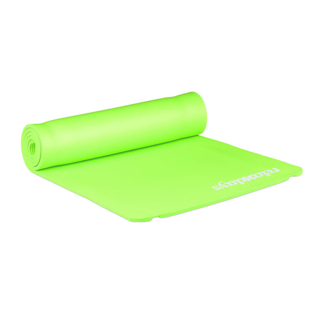 Yogamat 1 cm dik effen kleur