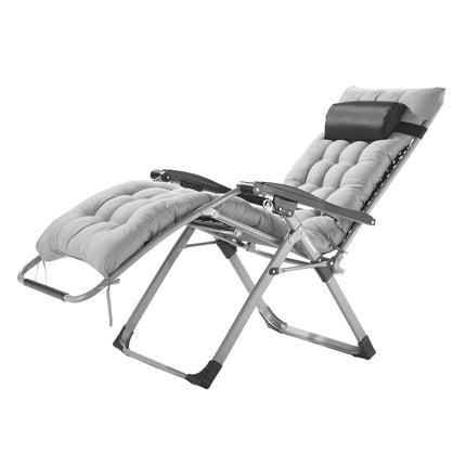 Zero Gravity Chair, 26-Inch Adjustable, 500 lb, Gray