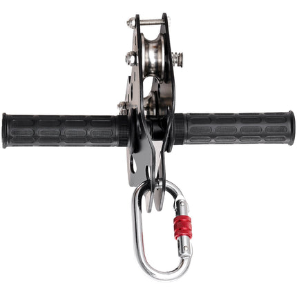 Zip Line Kit 160 ft, 500 lb Capacity, Spring Brake, Seat