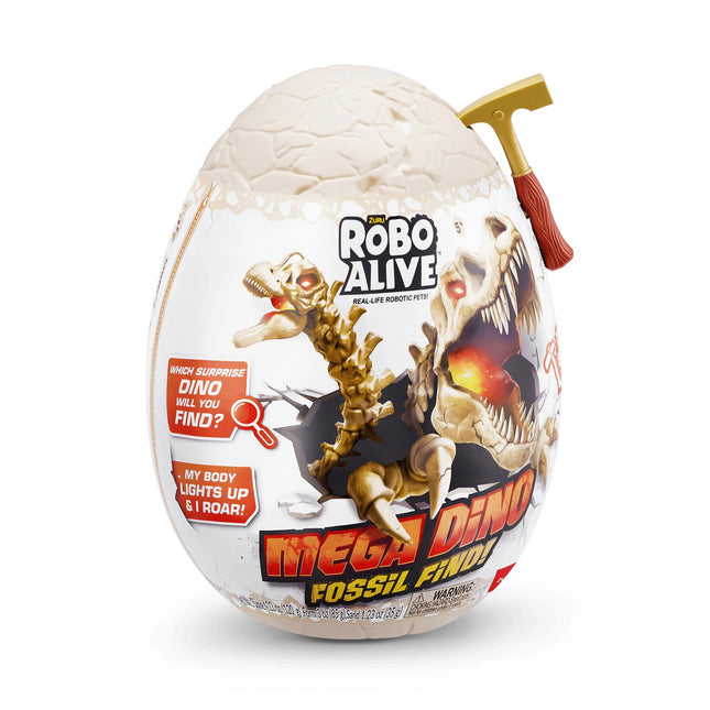 Zuru Roboalive interactief speelgoed Mega Dino Fossil Vind verrassingsei