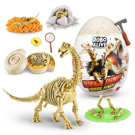 Zuru Roboalive Interactive Toy Mega Dino Fossil Find Surprise Egg