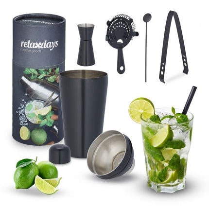cocktail shaker set in 5 parts
