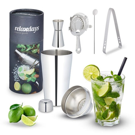 cocktail shaker set in 5 parts