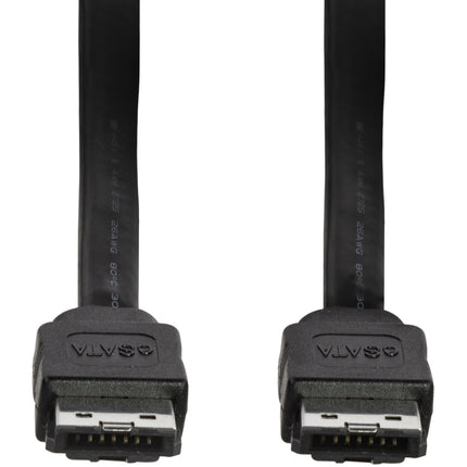 eSATA cable Male/Male 6 Gbps 0.75m