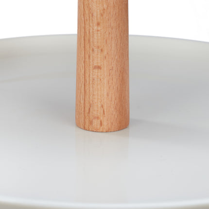 etagere in two floors Plastic and wood