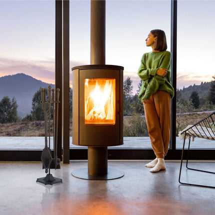 fireplace set in 5 parts