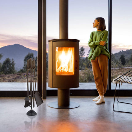 fireplace set in 5 parts