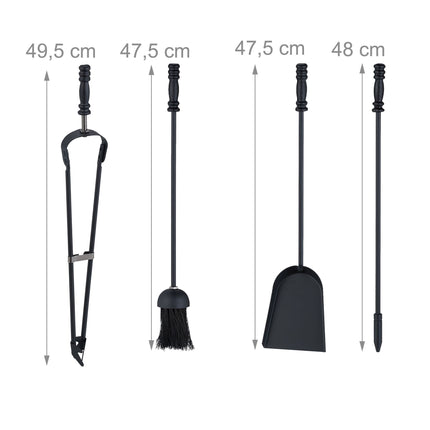 fireplace set in 5 parts