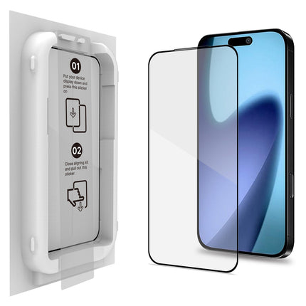 iPhone 17 Tempered Glass Screen Protector with Applicator