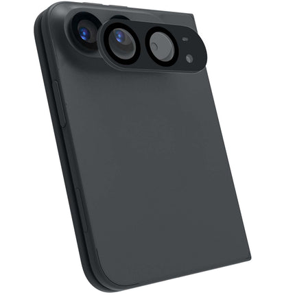 iPhone Ultra Camera Lens Protector, Dark Silver Glass