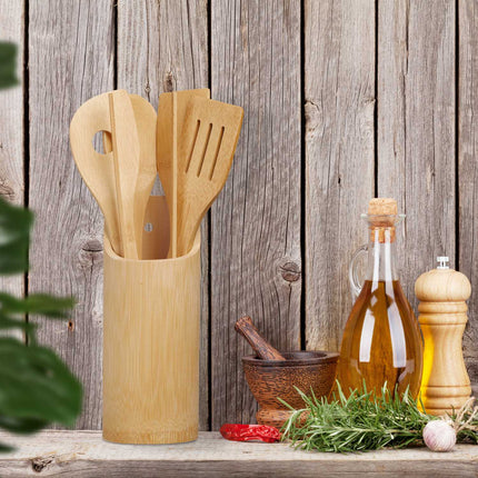 kitchen utensil set in 6 parts Bamboo