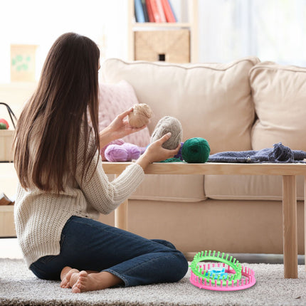 knitting ring set in 10 parts