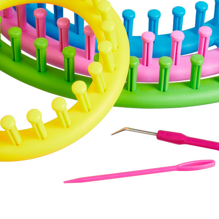 knitting ring set in 6 parts