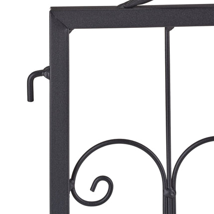 metal bed rail, 4 parts