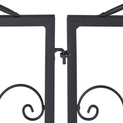 metal bed rail, 4 parts
