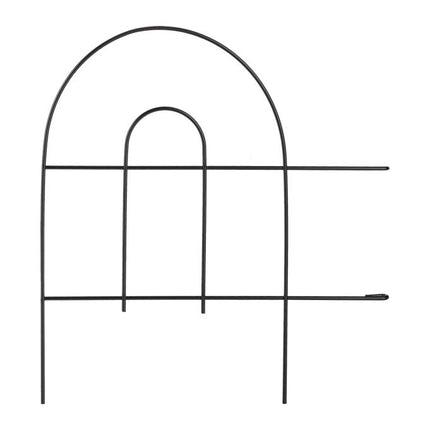 metal flower bed fence in 6 parts