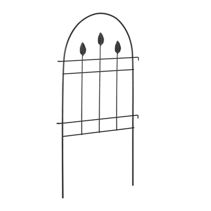 metal flower bed fence in 6 parts