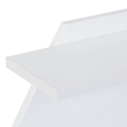 Hexagonal wall shelves in a set of 2