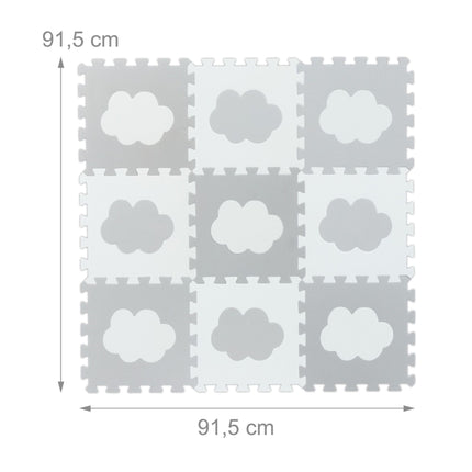 puzzle mat with 18 pieces Cloud