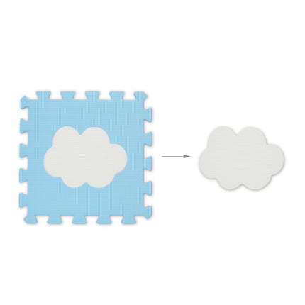 puzzle mat with 18 pieces Cloud
