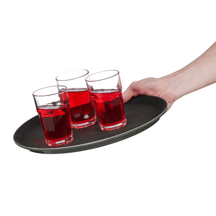 set of 10 serving trays Ø 35 cm