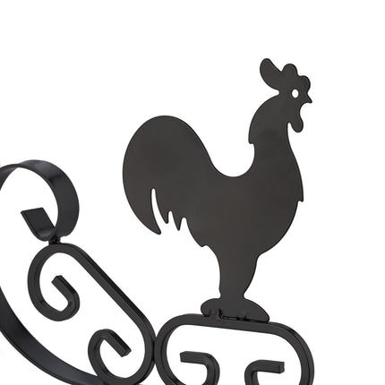 set of 2 Flower Pampel Holder Rooster
